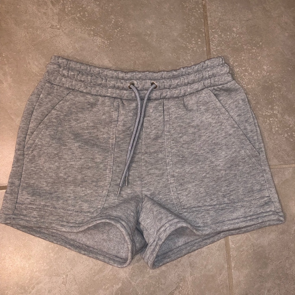 Shorts -Heather Gray, Size Small